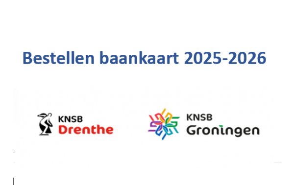 Bestellen baankaart langebaan 2025-2026
