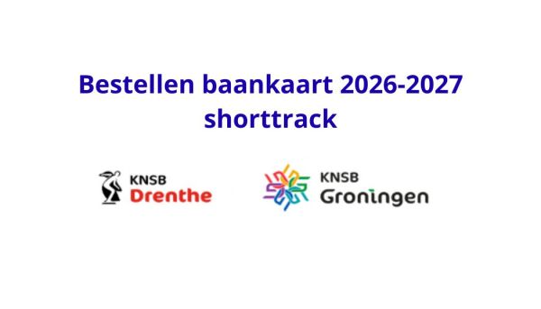 Bestellen baankaart shorttrack 2026–2027